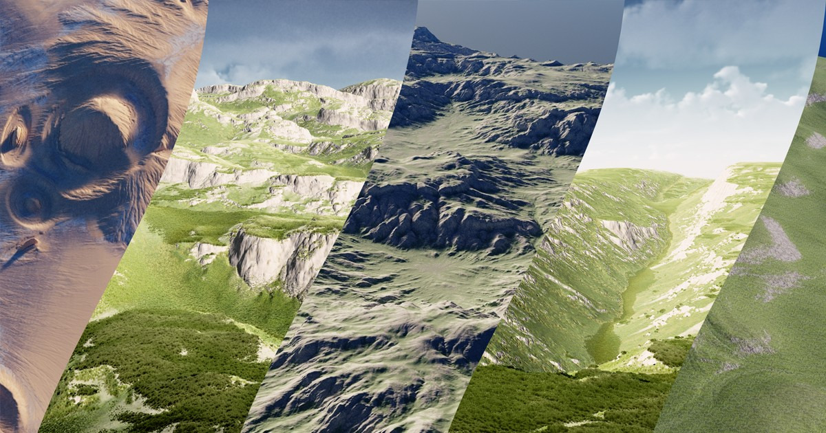 StampIT! Collection - Theme: HILL | Terrain | Unity Asset Store