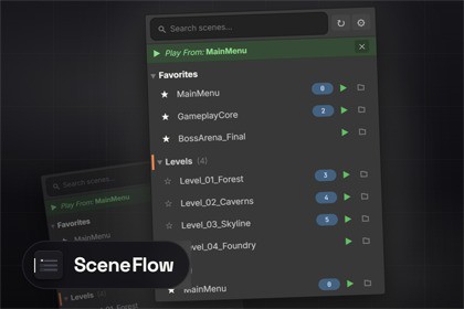 Scene Flow - Scene Manager, Loader & Switcher for Unity