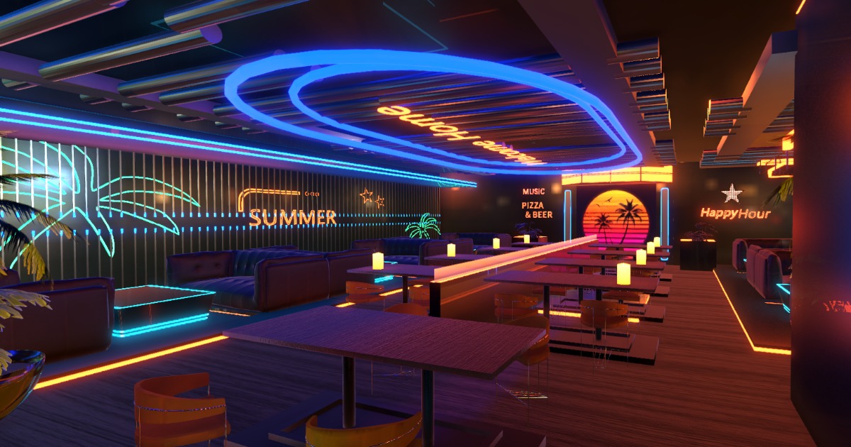 Bar Asset Unity Modern Industrial Bar | 3D Environments | Unity Asset Store