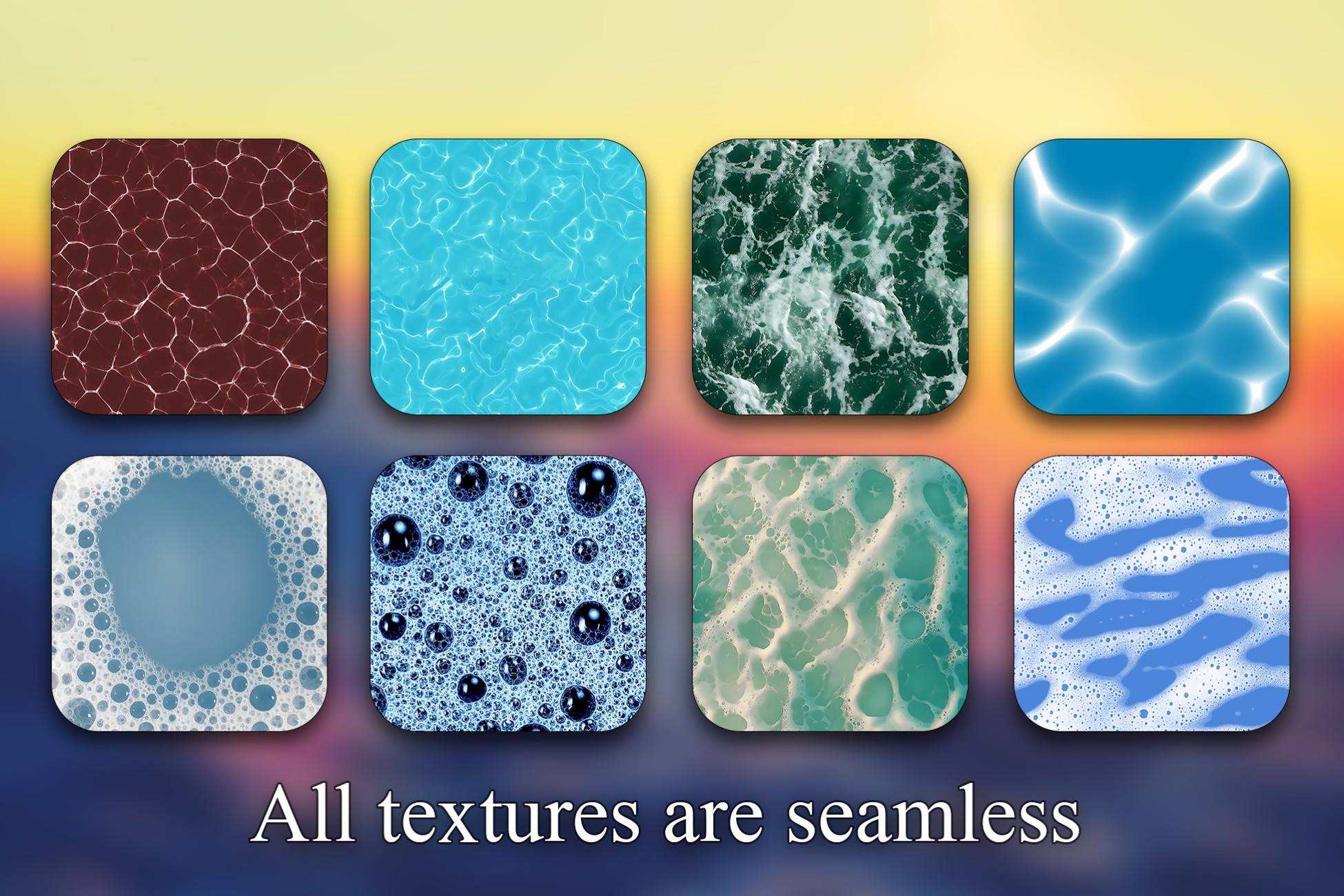 Realistic Water Texture Pack | 2D 水 | Unity Asset Store