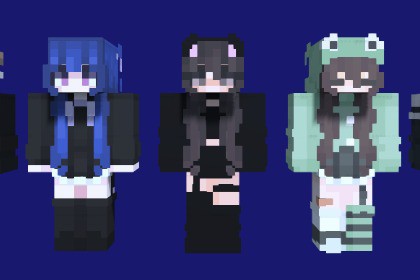 Voxel Girl Character Pack