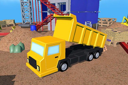MAR-Low Poly Dump Truck