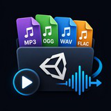 MP3 OGG WAV FLAC Loader & Streamer - Runtime Audio Loader