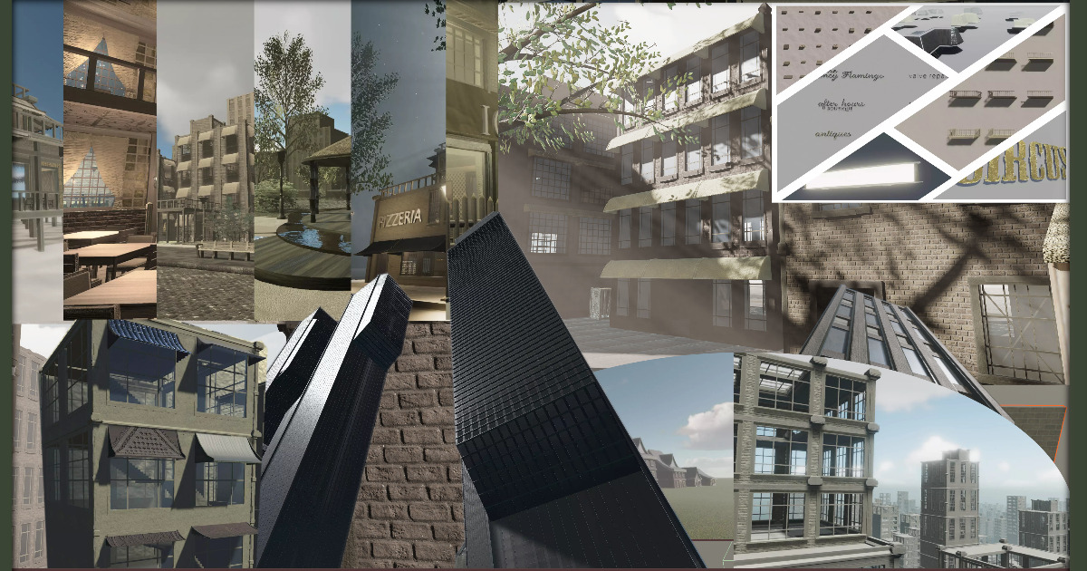 OWA Urban Buildings Bundle GOLD | 3D Urban | Unity Asset Store