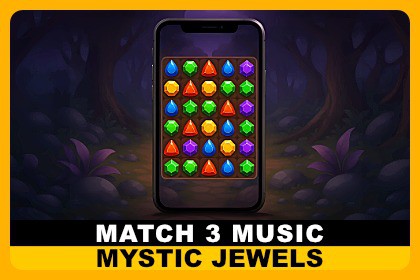 Match 3 Music - Mystic Jewels