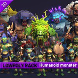 LowpolyPack_Humanoid monster