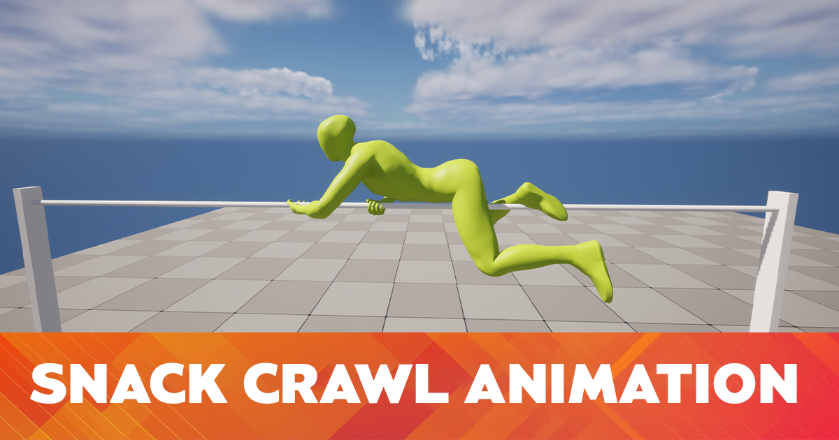 Parkour Snack Crawl Animation | 3D Animations | Unity Asset Store
