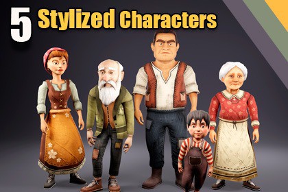 Stylized Character Collection 1