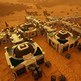 Futuristic Mars Colony Base – Modular Sci-Fi Environment