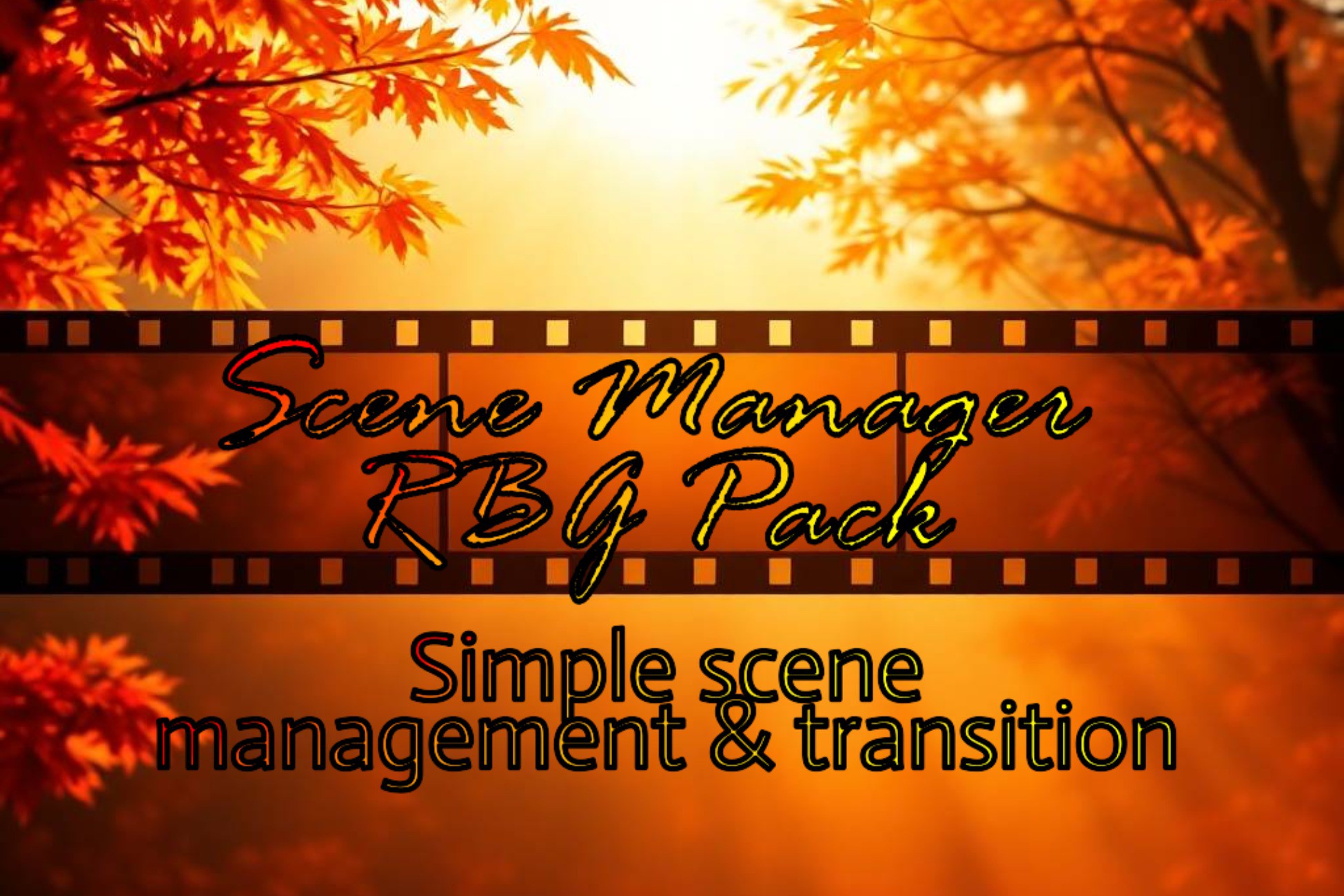 Scene Manager RBG Pack | GUI Tools | Unity Asset Store