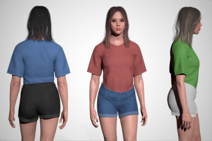 Casual Realistic Girl Minji