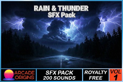 Rain & Thunder SFX Pack - Vol. 1