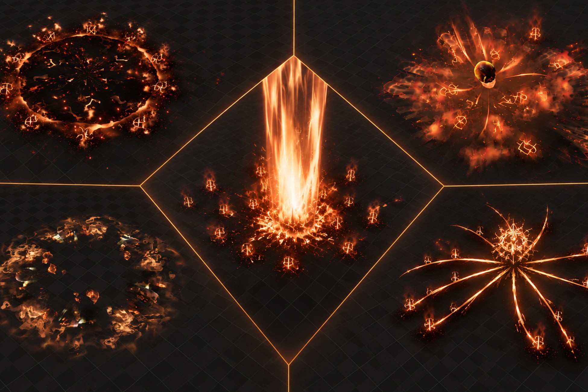 Realistic Ancient Fire VFX