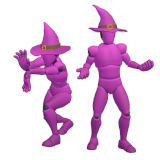 Human Spellcasting Animations