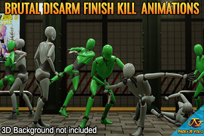 Brutal Disarm Finish Kills animations (Motion Cast#28 Vol.2)