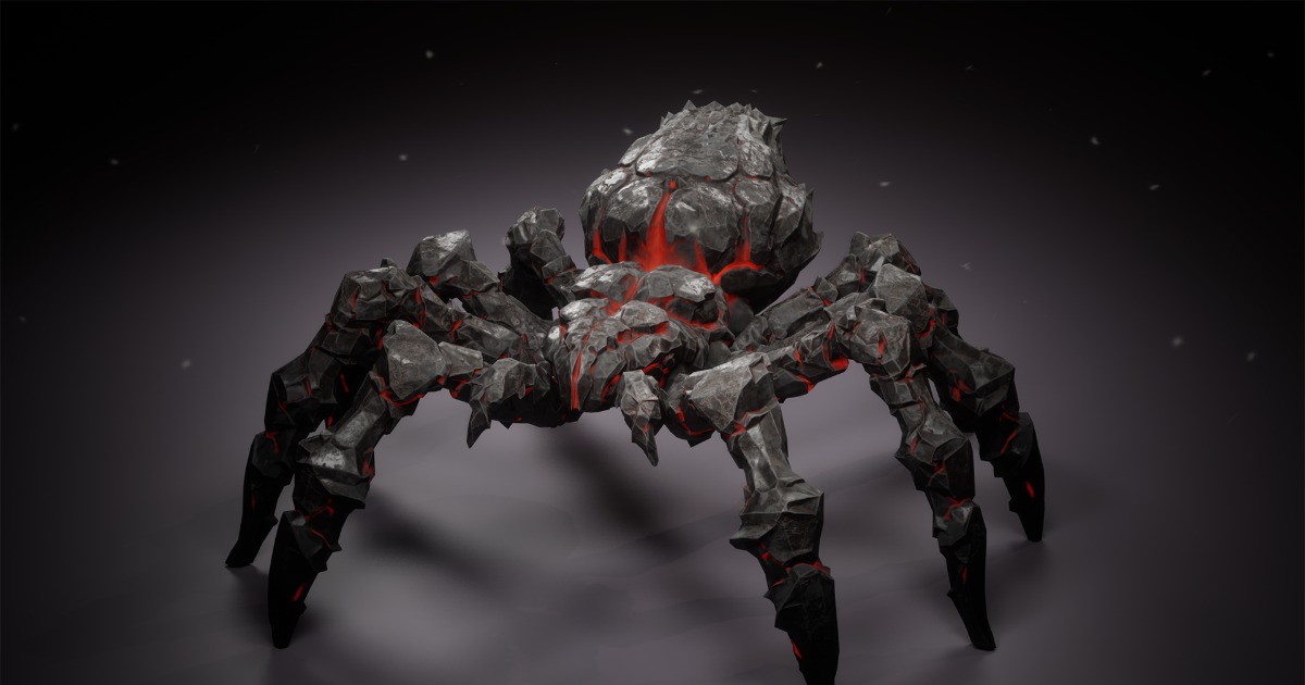 Stone Spider | Characters | Unity Asset Store