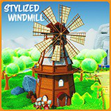 Stylized Windmill Meshes 01