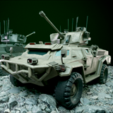 Military Armored Vehicle
