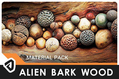 Alien Nature Materials - Wood Bark