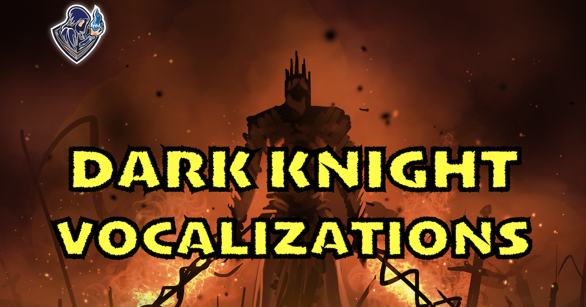 Dark Knight Vocalizations | 생물 효과음 | Unity Asset Store
