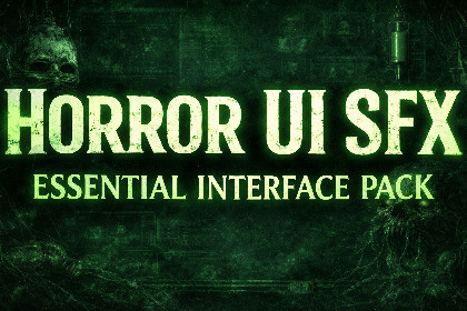 Horror UI SFX – Essential Interface Pack