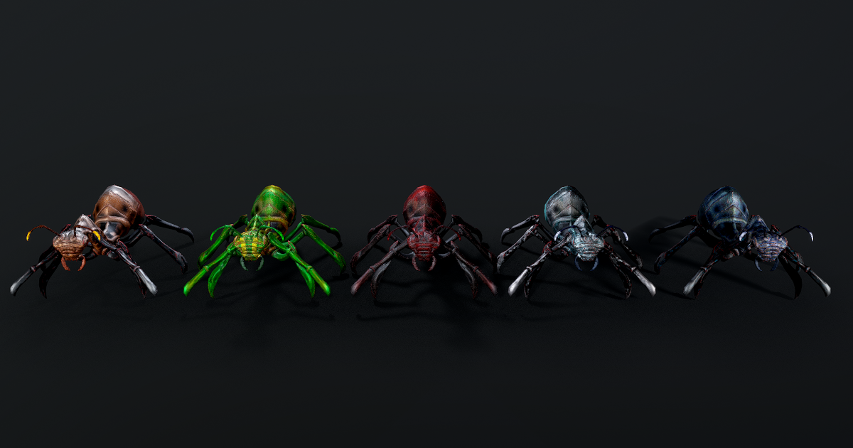 Script Insect Movement Unity Insect 1 | 3D Creatures | Unity Asset Store