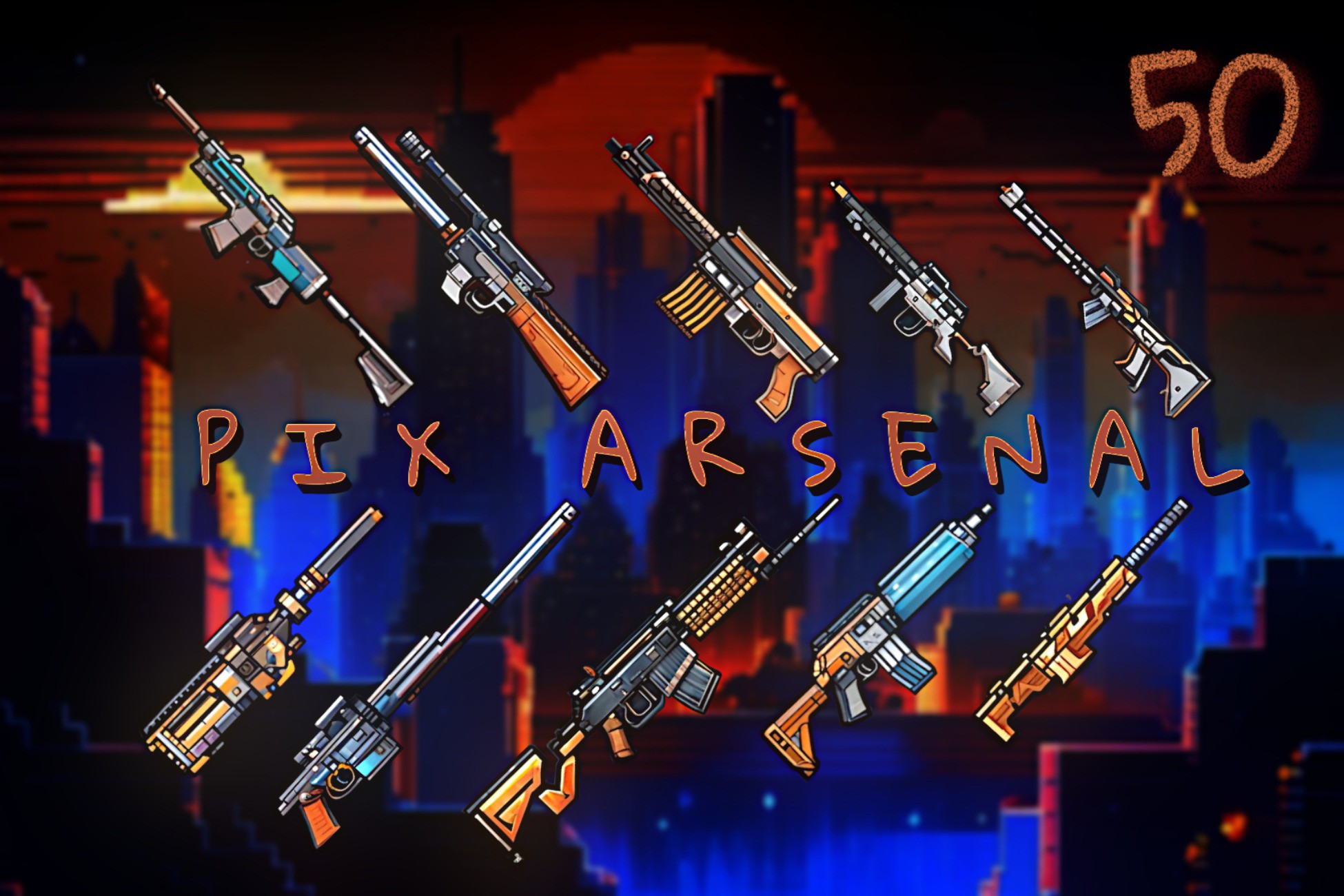 Pix Arsenal 2D | 2D GUI | Unity Asset Store