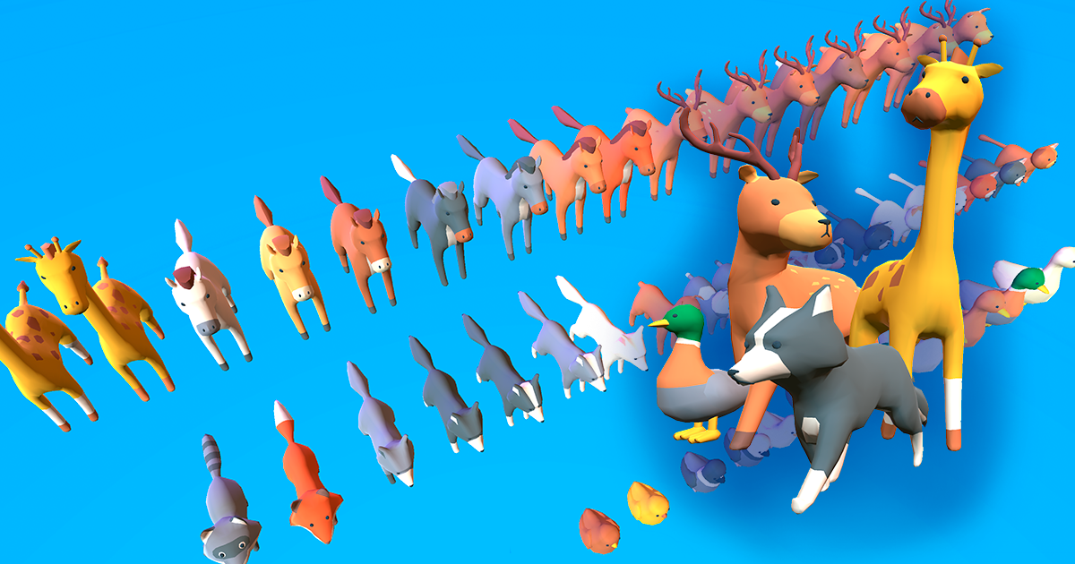 Anials Unity 45 Animal Pack! | 3D Animals | Unity Asset Store