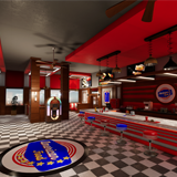 Fast Food - American Diner (URP)