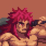 2D Pixel Character - Berserker