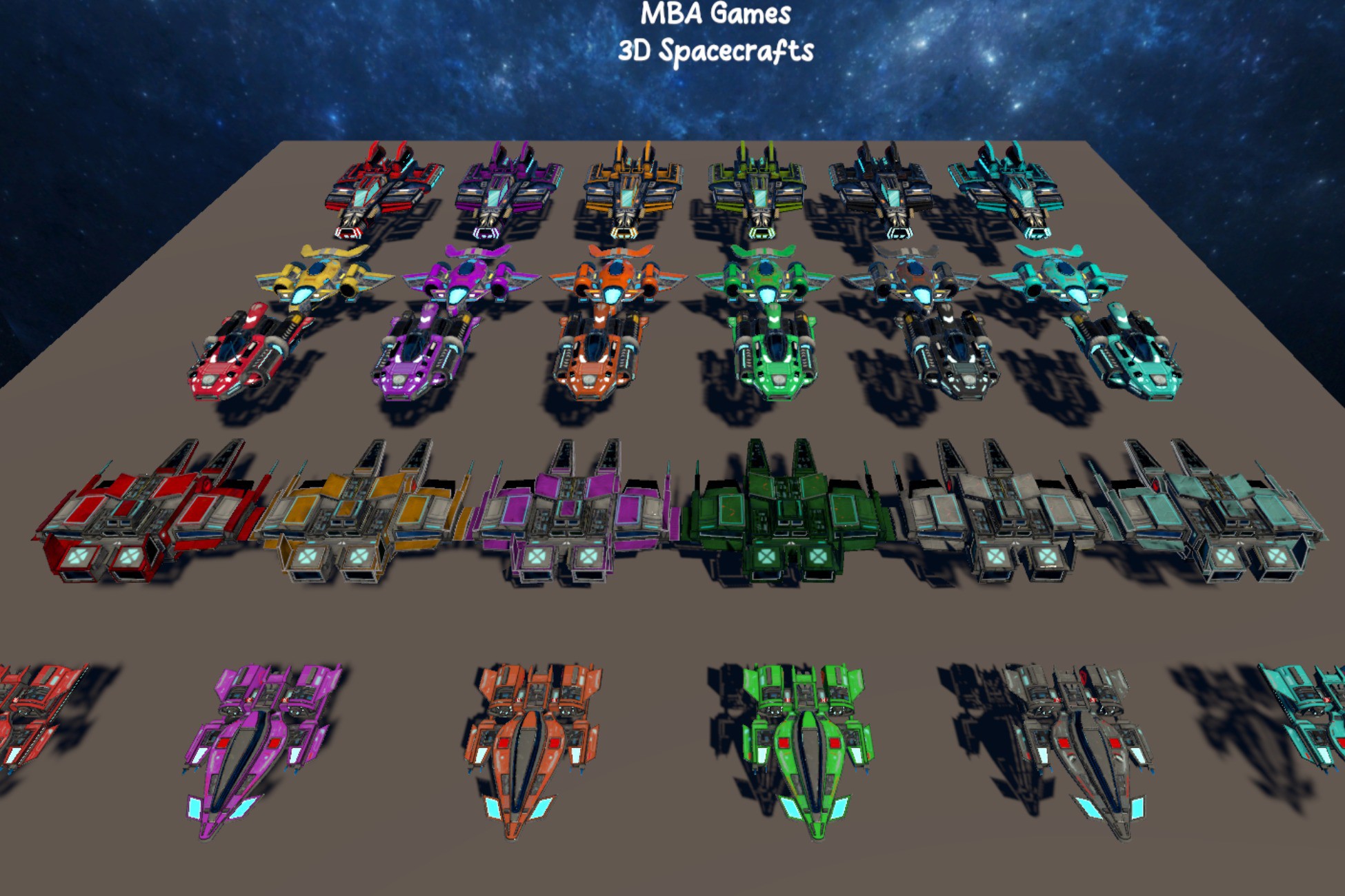 Space Unity High Quality 3D Spaceships | 3D Space | Unity Asset Store