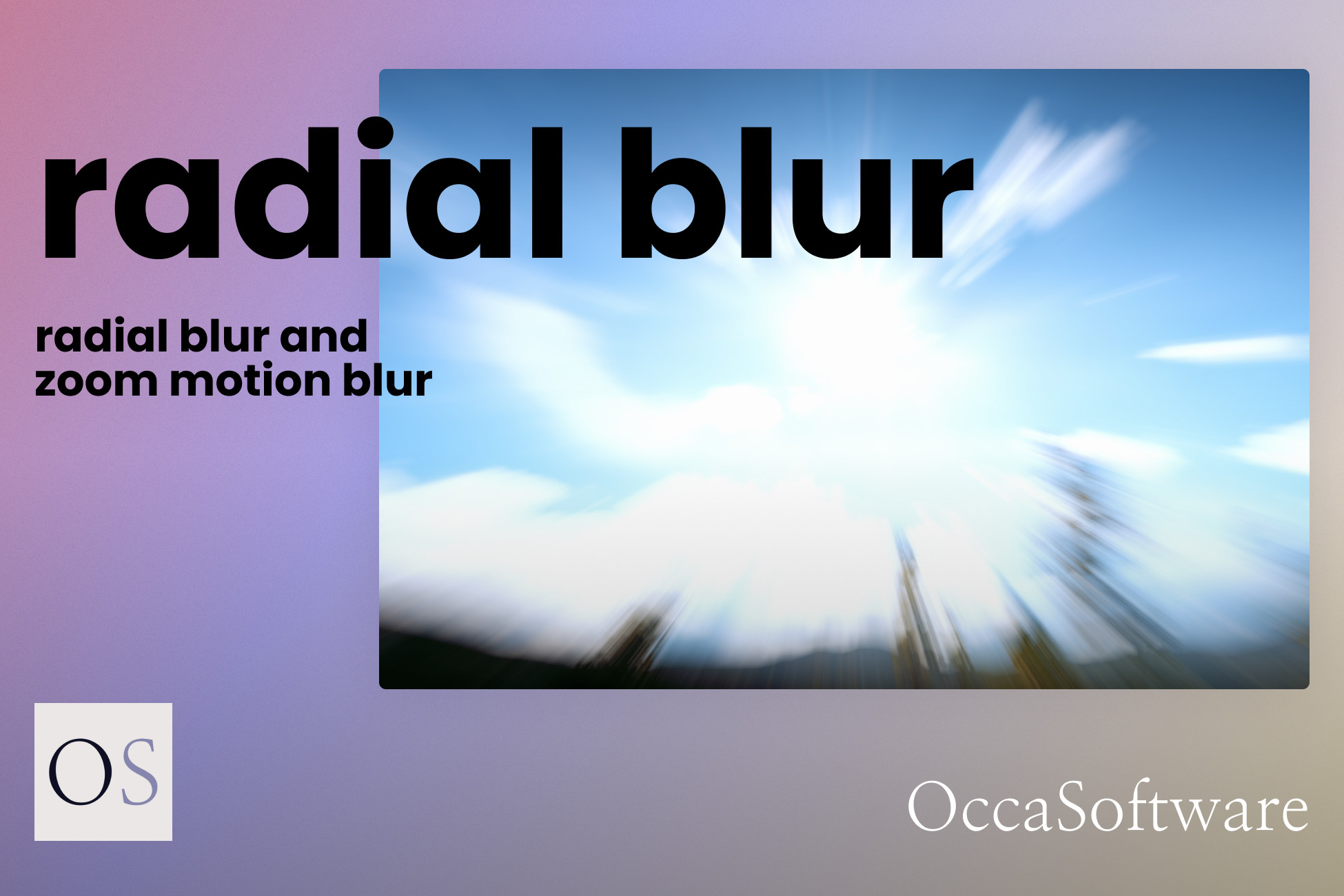 Simple Radial Blur Radial Blur and Zoom Blur for Unity URP Fullscreen & Camera Effects