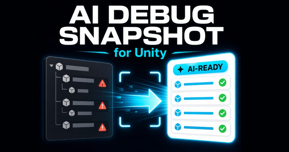 Copy GameObjects for ChatGPT - AI Debug Snapshot | Utilities Tools ...