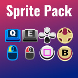 Keyboard and Gamepad Sprites Vol2
