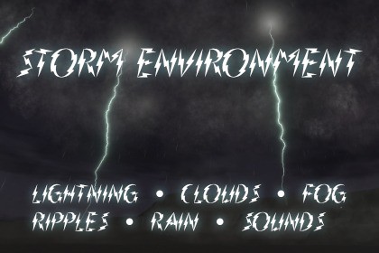 Storm Environment: Thunder & Lightning VFX