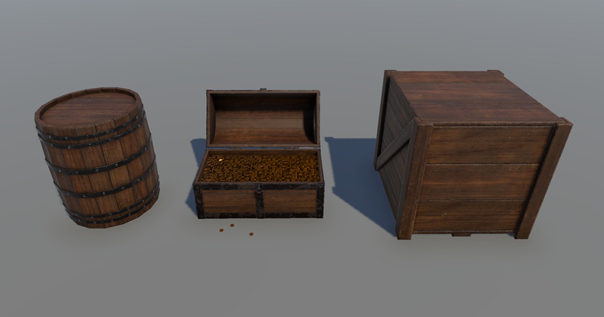 WoodenProps 3D | 3D Props | Unity Asset Store