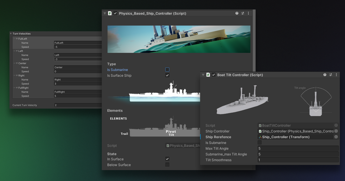 Physics Based Ship Controller | 3D Sea | Unity Asset Store