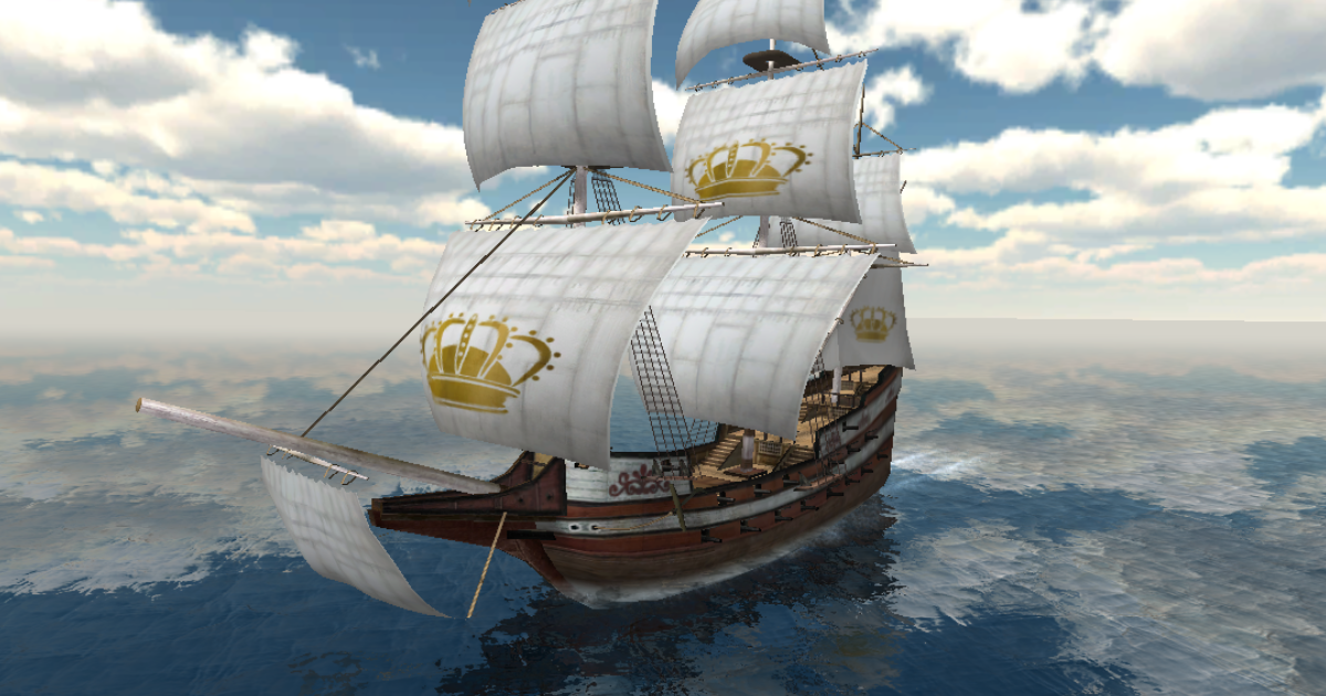 Ship of the Line | 3D Sea | Unity Asset Store