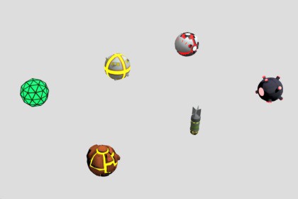 Stylized Bomb Models Pack