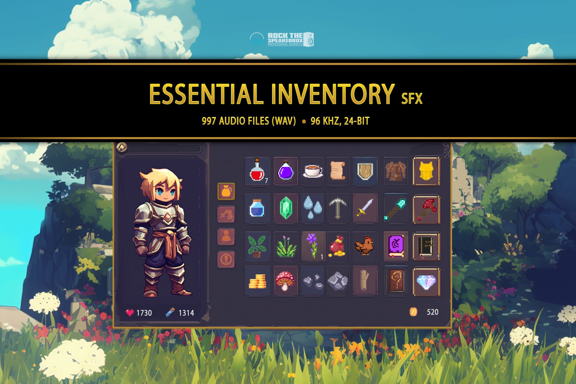 Essential Inventory Sound Effects Pack | Audio Sound FX | Unity Asset Store
