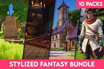 Stylized Fantasy Medieval Bundle