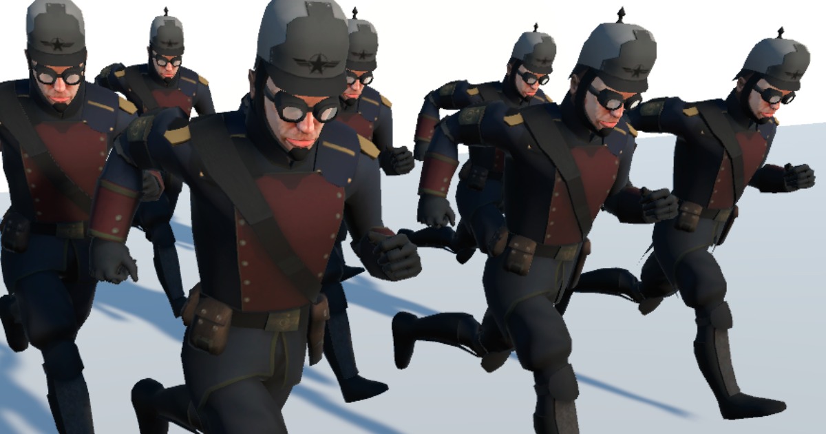 Guard Official Steampunk | 3D Humanoids | Unity Asset Store