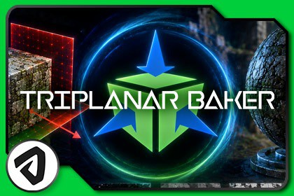 Triplanar Baker - Material 3D Projector