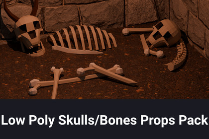 Bones & Skulls Props Pack