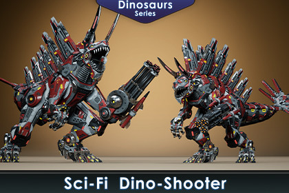 Sci-Fi Dino Shooter