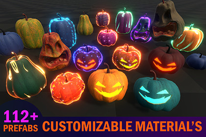 Halloween Pumpkins Fantasy Pack
