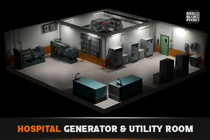 Hospital Generator & Utility Room
