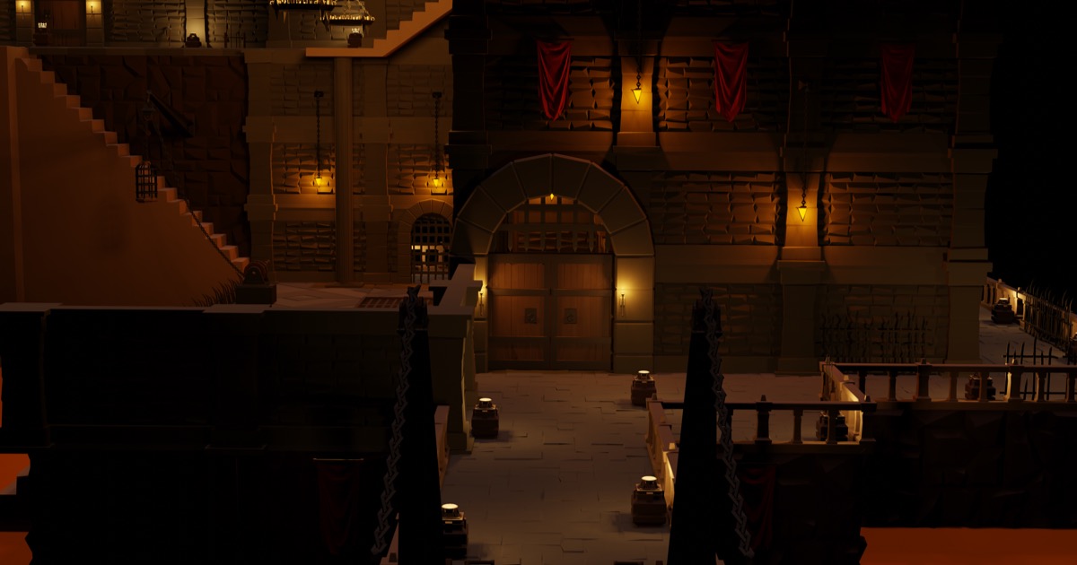 Poly Modular Fantasy Dungeon | 3D Dungeons | Unity Asset Store