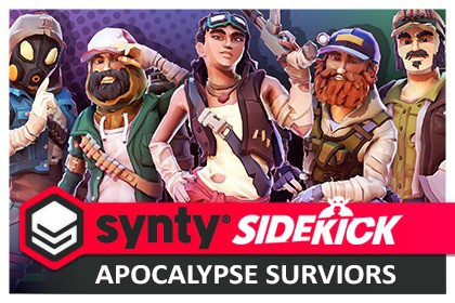 Apocalypse Survivors – Sidekick Modular Characters by Synty