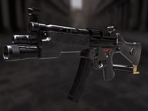 Heckler & Koch MP5 | 3D | Unity Asset Store